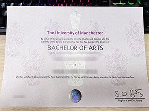 Where Can I Order A High Quality Fake University of Manchester Degree