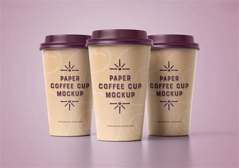 Free Premium Paper Coffee Cup Mockup PSD Set - Good Mockups