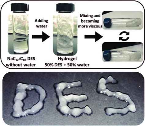 Illustration of the pure sodium salt-based DES, NaC 12 : C 10 (1 : 4... | Download Scientific ...