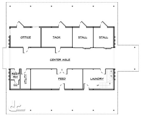 Horse Barn Plans and Design - DC Builders