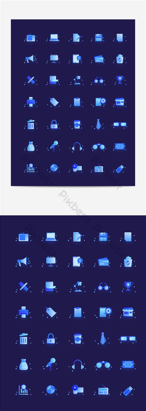 Flat Icons UI | PSD Free Download - Pikbest