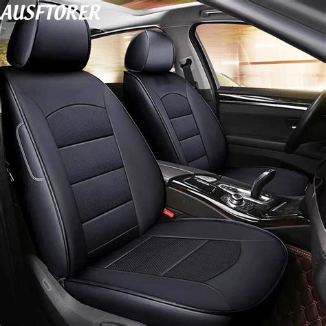 AUSFTORER Genuine Leather Seat Covers for KIA Carnival 2007 Car Seat Cover Cowhide Seat Supports ...