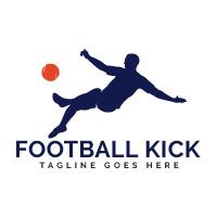 Football Kick Logo Design by IKAlvi | Codester