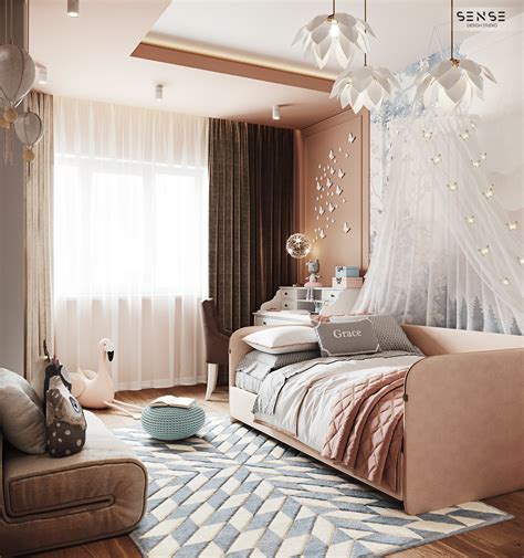 Girl's fairy tale bedroom :: Behance