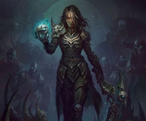 Necromancer Art Diablo Immortal Wallpaper, HD Games 4K Wallpapers, Images and Background ...