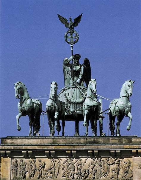 Quadriga of Victory, on the Brandenburg Gate / It was seized by Napoleon during his occupation ...