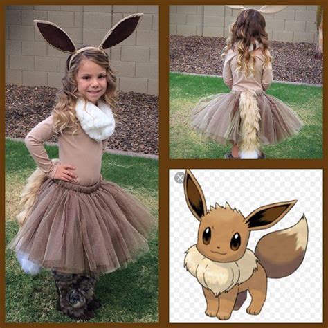 DIY Pokemon Eevee Costume | Pokemon costumes diy, Pokemon halloween ...