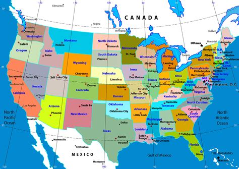 Map of United States