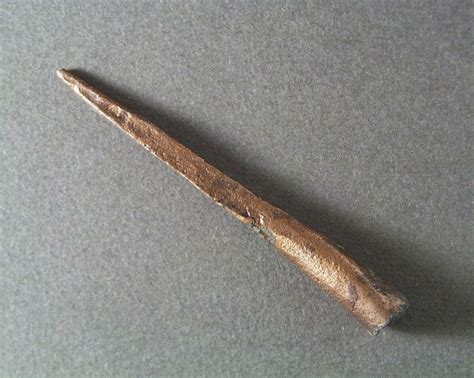 Needle bodkin, bronze. Medieval arrow head from Lund in Sweden. | Traditional archery, Archery ...