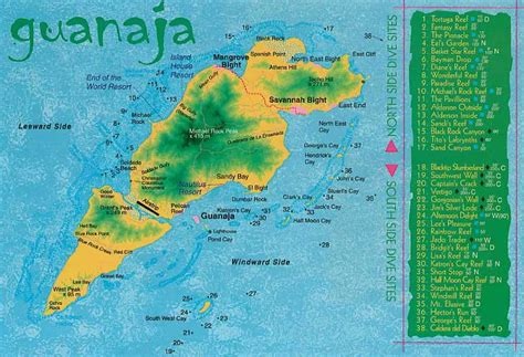 Guanaja Dive Sites - Sunset Bay Lodge