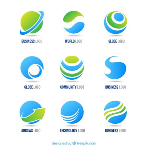 Set Of 300+ Free Logo Templates