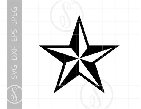 Compass Star Svg Jpg Eps Pdf Png Compass Star SVG Compass Star Clipart Nautical Clipart SC746 ...