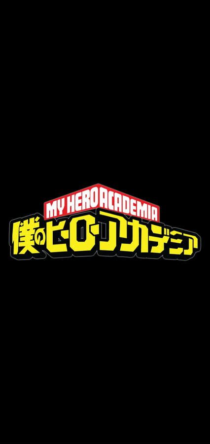 [100+] My Hero Academia Logo Wallpapers | Wallpapers.com