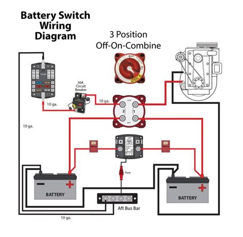 ⭐ Boat Battery Wiring Diagram Car Tuning ⭐