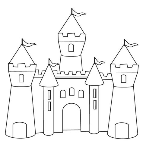 Simple Castle Drawing at PaintingValley.com | Explore collection of Simple Castle Drawing