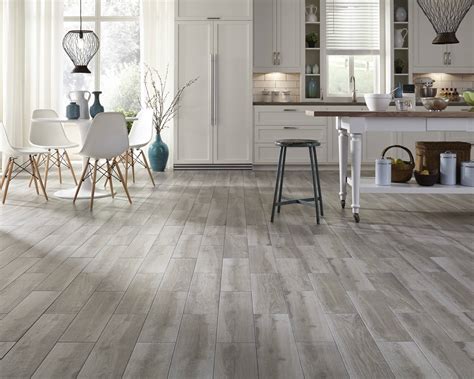 Grey Wood Tile Kitchen Floor – Flooring Ideas