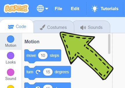 How to add a costume to a sprite in Scratch | FLLCasts