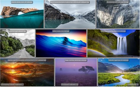 Endless Slideshow Screensaver interface screenshots