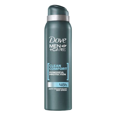 Dove Men + Care Clean Comfort 48 Hr Anti-Irritation Deodorant Spray | eBay