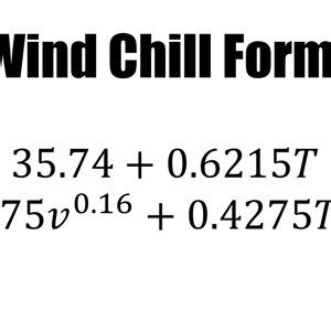 The Wind Chill Formula Explained - YouTube | Physics Forums: Science Discussion, Homework Help ...