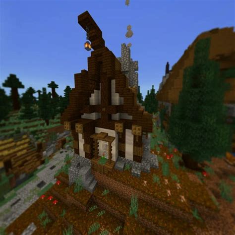 My first diagonal house ! What do you think about it ? : r/Minecraftbuilds