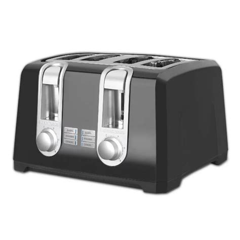 Black & Decker™ 4-Slice Toaster in Black – Lelabuttery