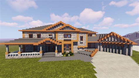 my first (partial) diagonal house ! : r/Minecraft