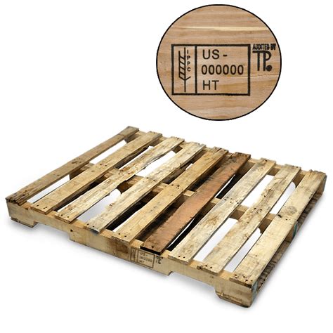 Bulk Heat Treated Used Wood Pallet Supplier at Wholesale Price in USA | Packform