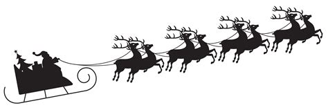 santa and sleigh clipart free - Clipground