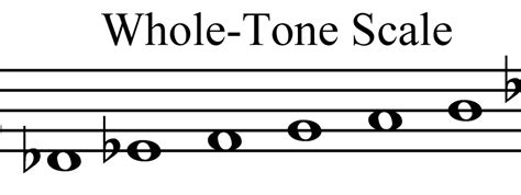 Music Theory: The Whole-Tone Scale