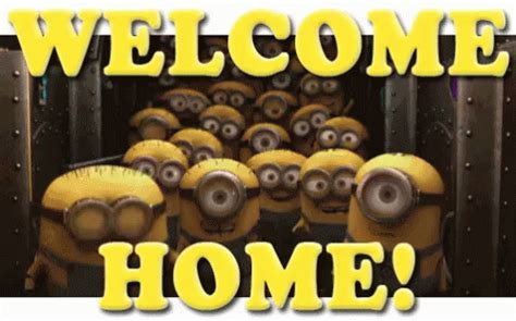 Welcome Home Minions | GIF | PrimoGIF