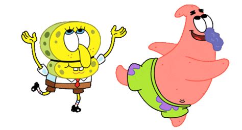 Spongebob & Patrick Doodle - Custom Doodle for Google