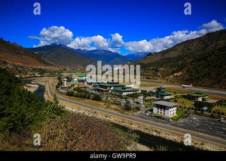 Paro International Airport, Bhutan Stock Photo - Alamy