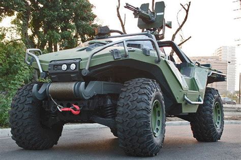 343 Industries Unveils New Real Life Halo Warthog Vehicle