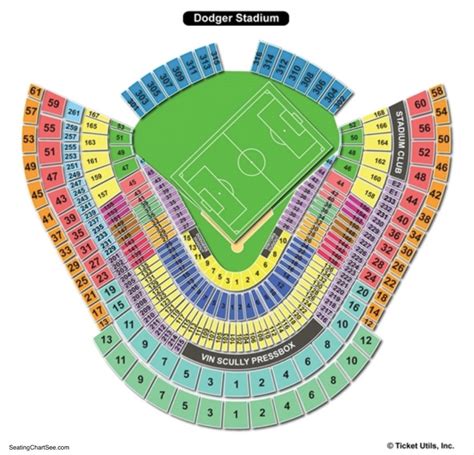 Dodger Stadium Seating Chart | Seating Charts & Tickets