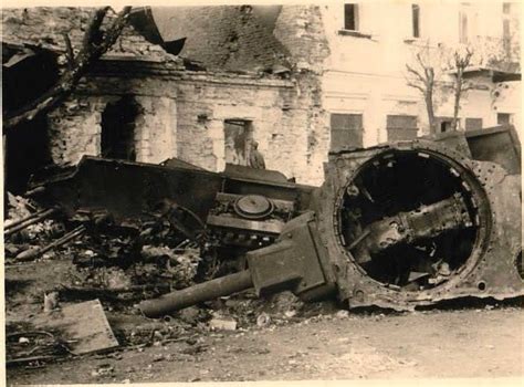 Destroyed KV-2 with its turret interior exposed : r/TankPorn