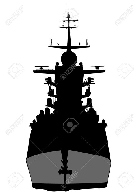 Battleship clipart silhouette, Battleship silhouette Transparent FREE for download on ...