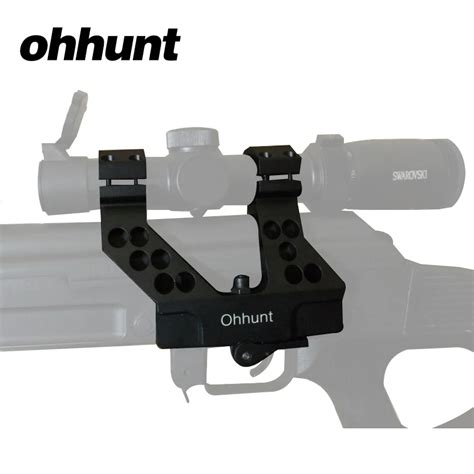 ohhunt Tactical AK47 AK74 Side Rail Scope Mount Quick Detach with Integral 1 Inch 25.4mm/30mm ...