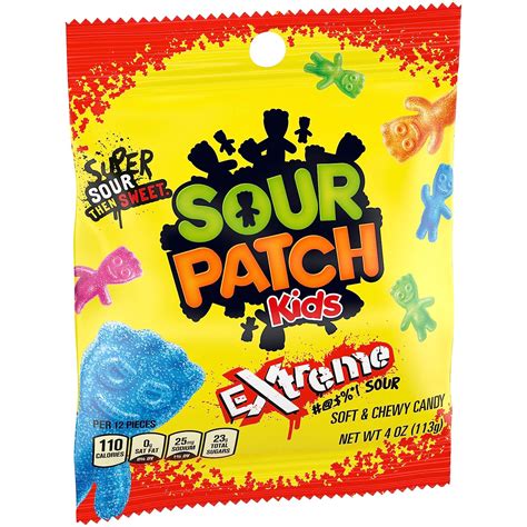 Intensely Sour SOUR PATCH KIDS Candy, 4 oz in Nepal at NPR 1945, Rating: 4.3