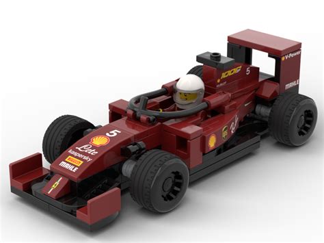 LEGO MOC 2020 Ferrari SF1000 1000GP Formula One F1 Car by matthew_is_matthew | Rebrickable ...