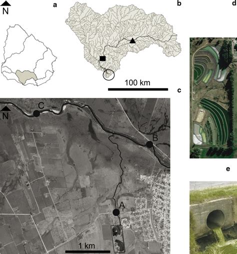 a Map of Uruguay illustrating the main river basins and Santa Lucía... | Download Scientific Diagram