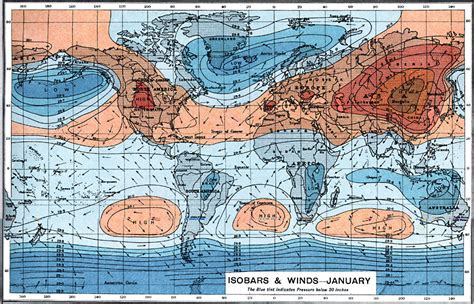 Weather Map With Isobars And Fronts - United States Map