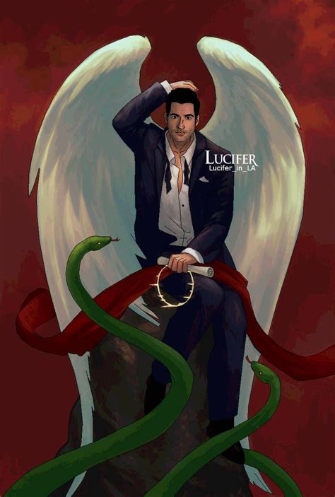 Lucifer Morningstar (redraw) by LuciferInLA | Lucifer morningstar, Tom ellis lucifer, Lucifer marvel