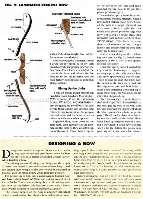 Making Recurve Bow • WoodArchivist