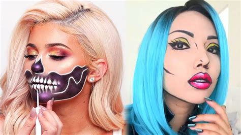 5 EASY Halloween Makeup Tutorials by YouTubers - YouTube