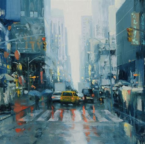 Pin on Cityscape painting