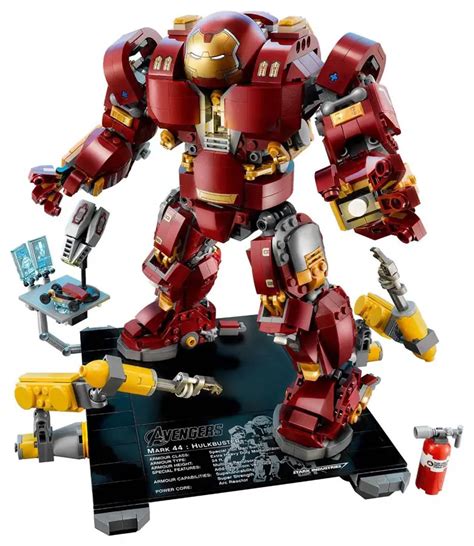 LEGO revela su espectacular figura del Hulkbuster de Iron Man