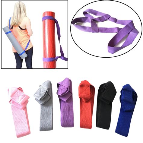 Yoga Mat Strap Carrying Easy Adjustable Widening Shoulder Strap Unisex Yoga Mat Dedicated Length ...