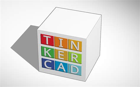 3D design Tinkercad Logo | Tinkercad