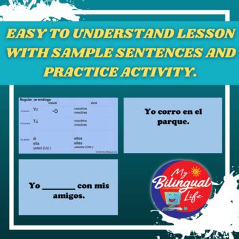 Correr - Spanish Regular Present Tense Verb Conjugation Bundle | TPT